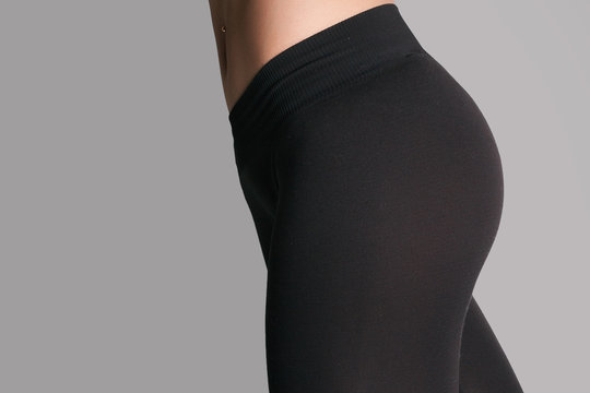 Sexy woman in black leggings Stock Photo by ©nikart 36442839