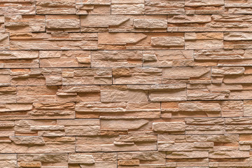 Layer wall outdoor made from stone rock wall texture background