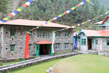 Shot from the Everest Basecamp trail in Nepal