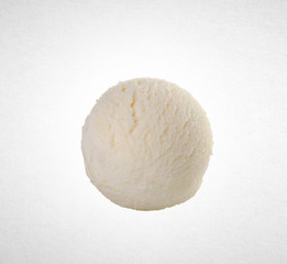 ice cream scoop or ice cream ball on the background.