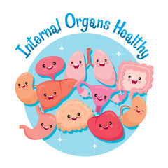 Human Internal Organs, Cartoon Characters Funny Together