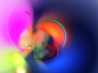 Abstract fractal background