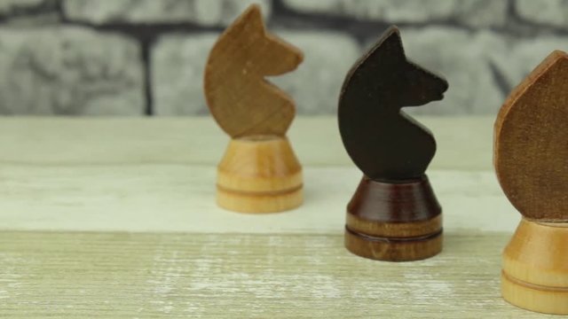 Four chess of knights