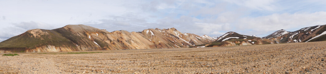 Valley of national park Landmannalaugar,Iceland.