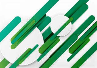 Fototapeta premium Cut 3d paper color straight lines abstract background