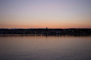 Fototapeta premium Sunrise in Croatia