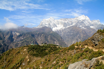 Shot from the Everest Basecamp trail in Nepal