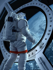 Window into space. © Kovalenko Iurii