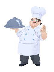 Chef cartoon character