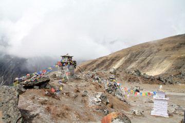 Shot from the Everest Basecamp trail in Nepal