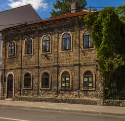 Fototapeta na wymiar The Oldest House in Travnik, Bosnia and Herzegovina