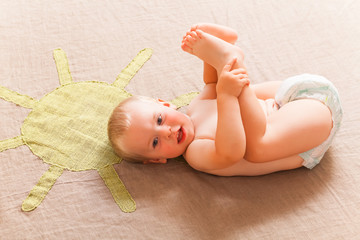 play baby  diaper