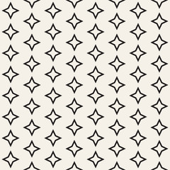 Fototapeta premium Vector seamless pattern. Modern geometric lattice texture. Repeating background grid