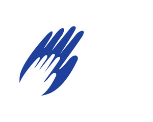 Fototapeta na wymiar Hand Care Logo