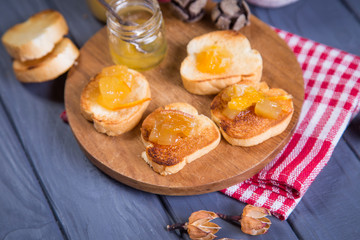 pear and orange jam