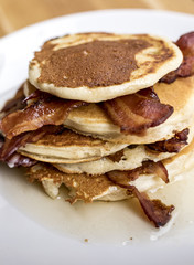 Pancakes with beacon