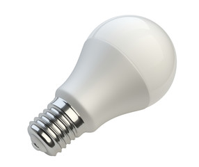 Energy efficiency LED light bulb. Power saving lamp.