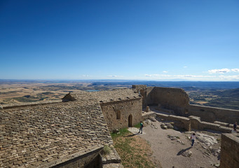 Interior del Castillo de Loarre en Huesca, España