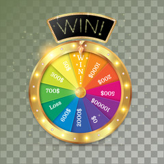 wheel of fortune 3d object