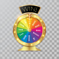 wheel of fortune 3d object