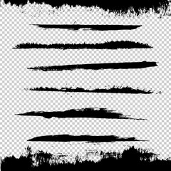 Obraz premium Black Blots