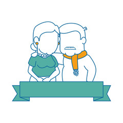 couple of grandparents icon