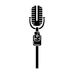 Fototapeta premium Microphone vintage device