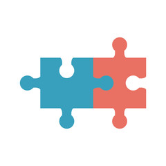 Obraz premium puzzle pieces icon image