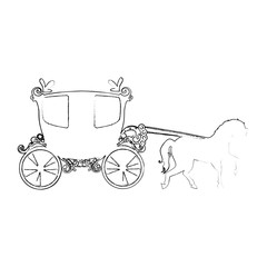 medieval carriage icon