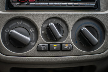 Car Air Conditioning Button