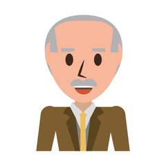 Retro Old man cartoon