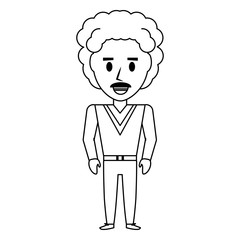 Retro Man cartoon