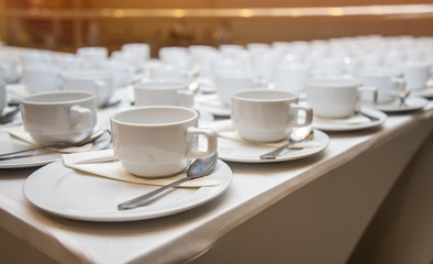 Cup of coffee background