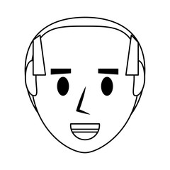 Retro Old man cartoon