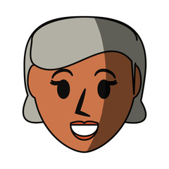 Obraz premium Retro old woman cartoon