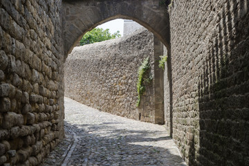 Gasse in Carcassonne