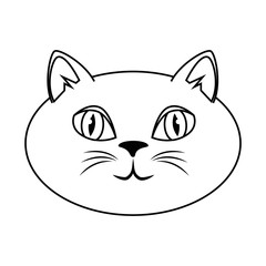 cartoon cat icon