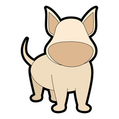 cartoon dog icon