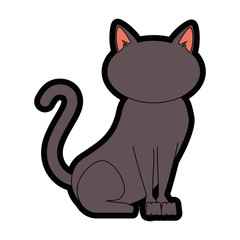 cartoon cat icon