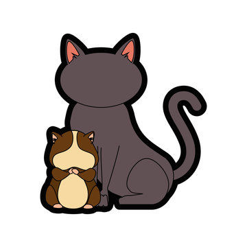 squirrel and cat icon image
