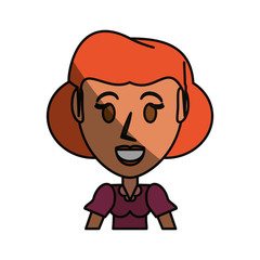 Obraz premium Retro woman cartoon
