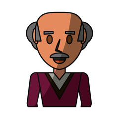 Retro Old man cartoon