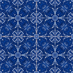 Azulejos concept background. It's a seamless texture