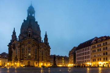 Fototapeta premium antique building view in Dresden, Germany