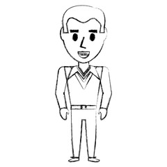 Retro Man cartoon