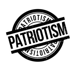 Fototapeta premium Patriotism rubber stamp. Grunge design with dust scratches. Effects can be easily removed for a clean, crisp look. Color is easily changed.
