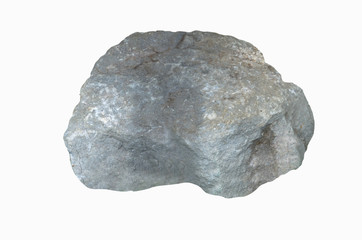 stones isolated on white background.Big granite rock stone.rock stone isolated on white background.