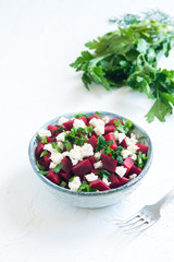 Beet and Feta Cheese Salad
