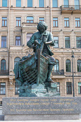 Obraz premium Царь-плотник (Zar und Zimmermann, Tsar and Carpenter) Sankt Petersburg (Санкт-Петербург) Nordwestrussland (Северо-западный федеральный округ) Russland (Россия)