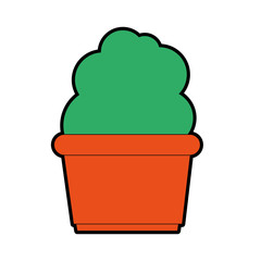 bush in a pot icon